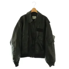 フリークスストア FREAKS STORE 23AW フライトジャケット フェイクレザー 中綿 M ブラック 233-1514 /DF ■GY12