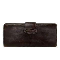COLE HAAN(コールハーン) 長財布 - ダークブラウン レザー