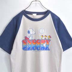 グッドデザイン古着ピーナッツスヌーピービッグプリントTシャツ 