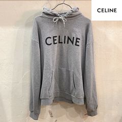 vsさん専用【CELINE】カシミア.ウール パーカ フーディ グレー - メルカリ