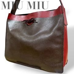 Y2K archive miu miu ハンドバッグ レザー オレンジ 美品 - メルカリ