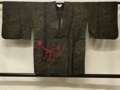 FUGA FUGA 佐藤繊維 刺繍ロングワンピース 羽織り 和紙混 日本製 F