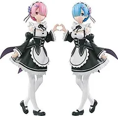 【中古】 一番くじ Re：ゼロから始める異世界生活 A賞 フィギュア レム&ラム