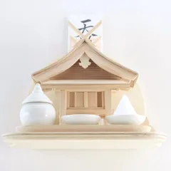 神棚《かすが》神具３点セット　置き・壁掛け兼用
