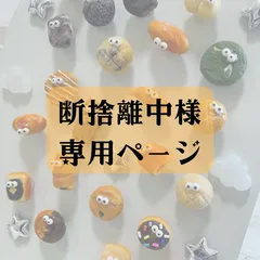 断捨離中様専用ページ