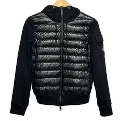 MONCLER(モンクレール) パーカー サイズXS レディース美品  MAGLIA CARDIGAN(マグリアカーディガン) 黒 長袖