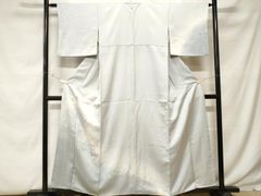 正絹 白大島紬 袷着物 蚊絣 朱色八掛 逸品 正絹 白大島紬 袷着物 蚊絣 朱色八掛 逸品 - メルカリ