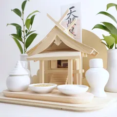 神棚《かすが》神具７点セット　置き専用