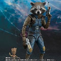 【中古】 S.H.フィギュアーツ ロケット＆ベビー・グルート ガーディアンズ・オブ・ギャラクシー：リミックス (魂ウェブ商店限定)