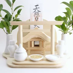 神棚《からはふ》神具７点セット　置き専用