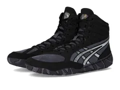 アシックス メンズ シューズ スニーカー ASICS Aggressor 6 BlackPure Silv ブラック