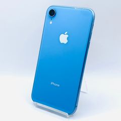 iPhone XR 128GB ブルー 本体 バッテリー86% SIMフリー - メルカリ