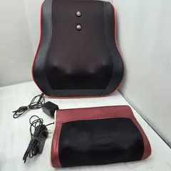 5 S04186 多機能マッサージ器 首 肩 背中 伝熱 ネックマッサージャー マッサージ枕 温熱 電熱 2セット 健康器具 美容  家電のサムネイル