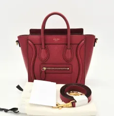 中古ブランドセレクト Celine セリーヌ ナノ ラゲージバッグ ナノ サイズ