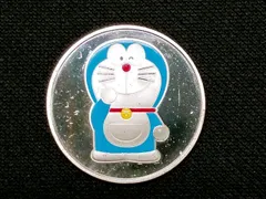ドラえもん 誕生35周年記念 カラー銀メダル SILVER 925 重さ20g 平成17