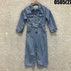 ザラ キッズ デニム オールインワン 女の子用 122