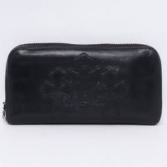 美品】クロムハーツ REC Fジップ 3セメタリークロスパッチ 長財布 黒