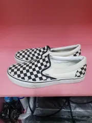 VANS チェッカーボード スリッポン ブラック/白