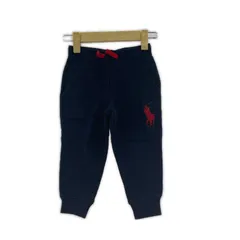 POLO RALPH LAUREN ポロ・ラルフローレン 裏起毛 スウェットパンツ size 2/2T/ネイビー