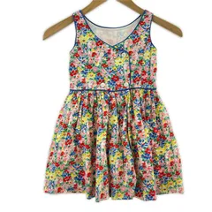 POLO RALPH LAUREN ポロ・ラルフローレン 花柄 ノースリーブワンピース size4/マルチカラーのサムネイル