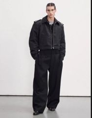 あ 様 専用 PRADA 24SS コットンポプリン ダブル スラックス - メルカリ