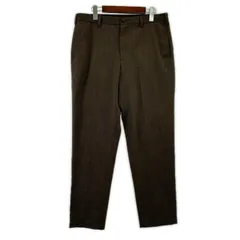green label relaxing グリーンレーベルリラクシング ウール混パンツ sizeL/ダークブラウン系のサムネイル