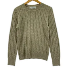 URBAN RESEARCH Lab アーバンリサーチ ラボ ミニケーブルニット sizeFree/ブラウン系