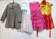 子供服　女の子　140～150　まとめ売り　コート　ドレス　ワンピース　結婚式_Y2820