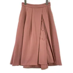 JILLSTUART ジルスチュアート タック フレアスカート size2/ピンクのサムネイル