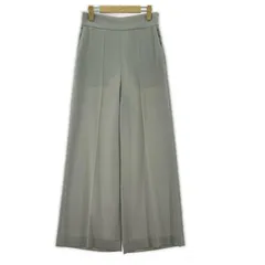 UNITED ARROWS ユナイテッドアローズ センタープレス ワイドパンツ size36/グレー