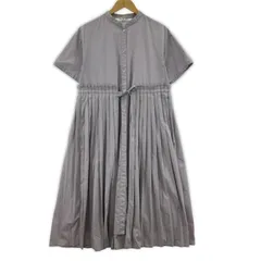Ray Beams レイビームス 63-26-0513-111 プリーツ レイヤード ショートスリーブワンピース size表記なし/パープル系のサムネイル