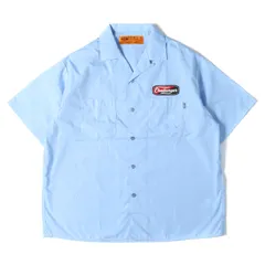 【美品】CHALLENGER チャレンジャー シャツ ブルー サイズ:XL | 25SS パッチ付き T/C オープンカラー ワーク 半袖シャツ (S/S PATCHED WORK SHIRT) | トップス カジュアルシャツ 半袖【メンズ】【中古】のサムネイル