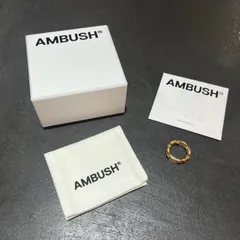 参考上代39600円 AMBUSH  PAVE ARMOR A LINK RING  リング・指輪 アンブッシュ 12115728 ゴールド M （8583M）のサムネイル