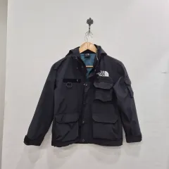 THE NORTH FACE ブラック キッズ ウィンドブレーカー ジャケット 140