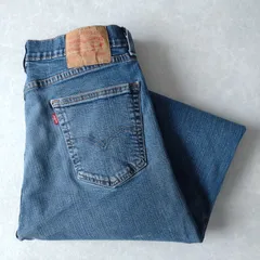 ■古着 Levi's リーバイス 505ジーンズ デニムパンツ REGULAR FIT 20年製 W34L32【L6101】