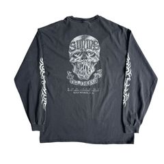00s Y2K old stussy ギターマン Tシャツ XLサイズ USA製 銀タグ The