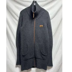 THE NORTH FACE ザノースフェイス レディース ウール ジップアップ ニット ロング カーディガン Sのサムネイル
