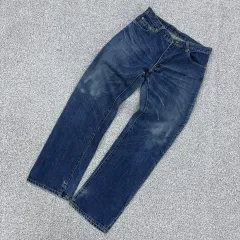 実寸確認 EDWIN 505 インディゴデニム ジーンズ 0430J