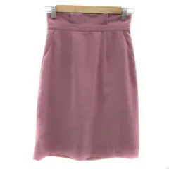 プロポーション ボディドレッシング PROPORTION BODY DRESSING タイトスカート ひざ丈 無地 2 ピンク /YS14