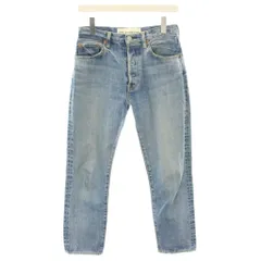 シンゾーン Shinzone ジェネラルジーンズ GENERAL JEANS デニムパンツ ジーンズ ボタンフライ ダメージ加工 36 水色 ライトブルー 18SMSPA65 /YTのサムネイル
