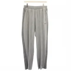 アディダスオリジナルス adidas originals CLASSIC VELOUR TRACKPANT LIGHT ONYX トラックパンツ イージーパンツ ベロア XL グレー JM2268 /TKのサムネイル