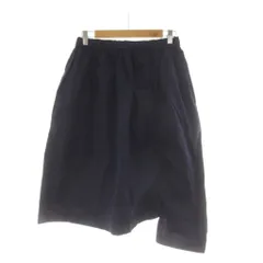 コムデギャルソンコムデギャルソン COMME des GARCONS COMME des GARCONS フレアスカート ひざ丈 S 紺 ネイビー 無地 アシンメトリー RE-S015 /RRのサムネイル