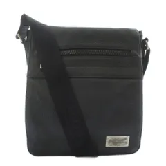 極美品 ARMANI COLLEZIONI アルマーニ コレッツォーニ レザー ワンショルダー ショルダーバッグ ブラック 本革 シルバー金具 ユニセックス メンズ レディース A1 EMPORIO ARMANI ショルダーバッグ 「エンポリオ アルマーニ