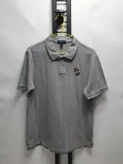 POLO RALPH LAUREN ラルフローレン ラグビーベアー 半袖 カラーTシャツ クマ ドール グレー BOYS PLANET(ボイプラ) xl 18-20