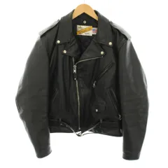 ショット SCHOTT 618ライダース 618 RIDERS レザージャケット ダブル アウター 44 黒 ブラック 6014 /YT