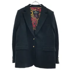 ETRO エトロ 20AW ジャガードデザインテーラードジャケット 202-18791-0588 ブラック 46のサムネイル
