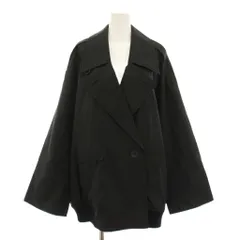 アダムエロペ Adam et Rope' 23SS トレンチデティールブルゾンコート トレンチコート アウター F 黒 ブラック GAO-03010-A /YTのサムネイル