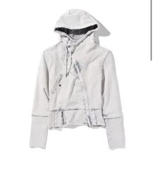 MISCHIEF layered waffle hoodie set - メルカリ