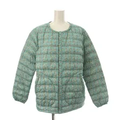 サマンサモスモス SM2 上着 F 水色 花柄 ダウンジャケット /JPのサムネイル