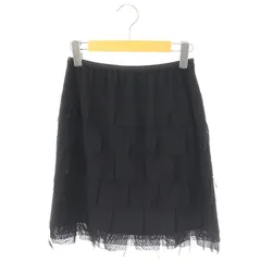 ヴィヴィアンタム VIVIENNE TAM パワーネット ミニスカート 台形 XS 黒 /MI ■OSのサムネイル